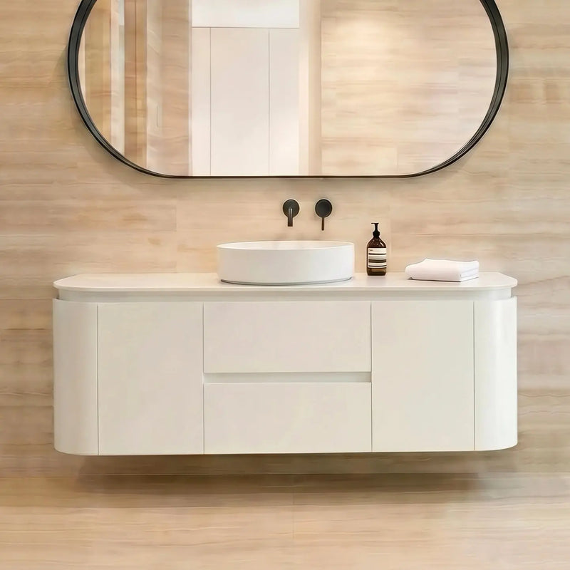 Lukka Devito Modern Wall Hung Vanity PVC Cabinet (1200mm) Lukka