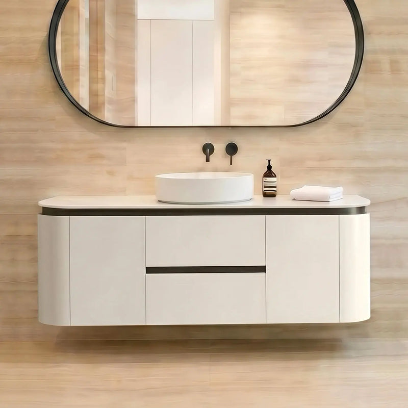 Lukka Devito Modern Wall Hung Vanity PVC Cabinet (1200mm) Lukka