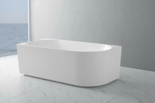 Elivia Oval Freestanding Corner Bath POSEIDON
