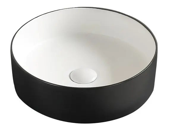 Above Counter Ceramic Round Basin 352*352*112mm - FIL Kitchen Bathroom