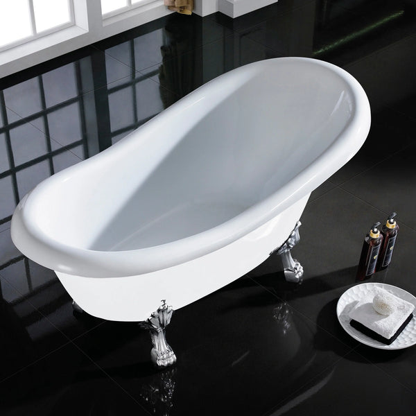 Espada  Freestanding  Bathtub Gloss White 1500mm/1700mm