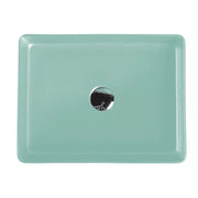 Etna 78 Series Counter-top Rectangular Art Basin - Antique Green mercioaustralia