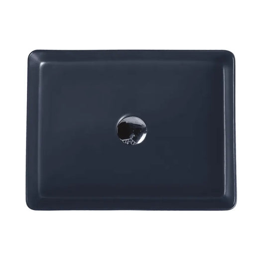 Etna 78 Series Counter-top Rectangular Art Basin - Nero Grey mercioaustralia