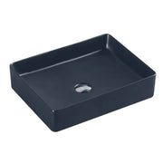 Etna 78 Series Counter-top Rectangular Art Basin - Nero Grey mercioaustralia