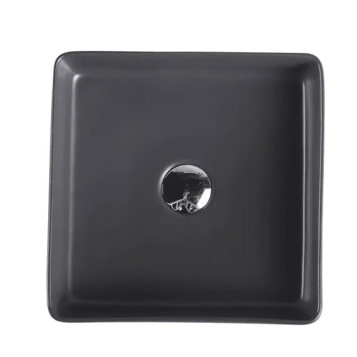 Etna 79 Series Counter-top Square Art Basin - Nero Grey mercioaustralia