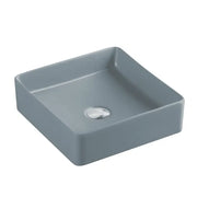 Etna 79 Series Counter-top Square Art Basin - Tango Grey mercioaustralia