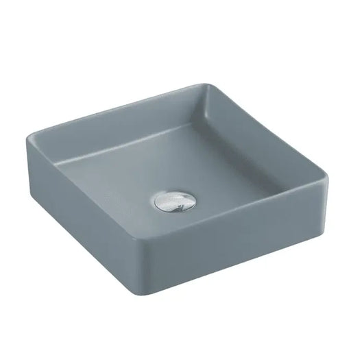 Etna 79 Series Counter-top Square Art Basin - Tango Grey mercioaustralia