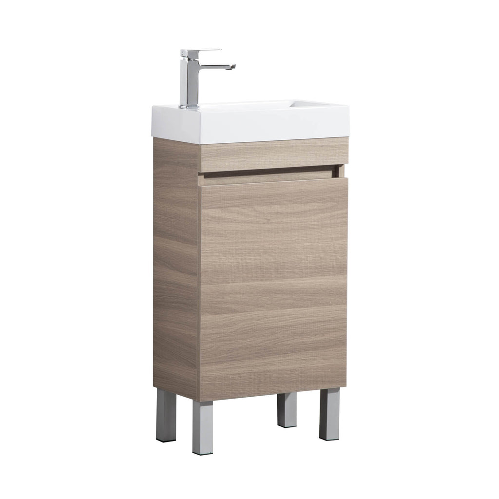 EVIE OAK PVC MINI VANITY