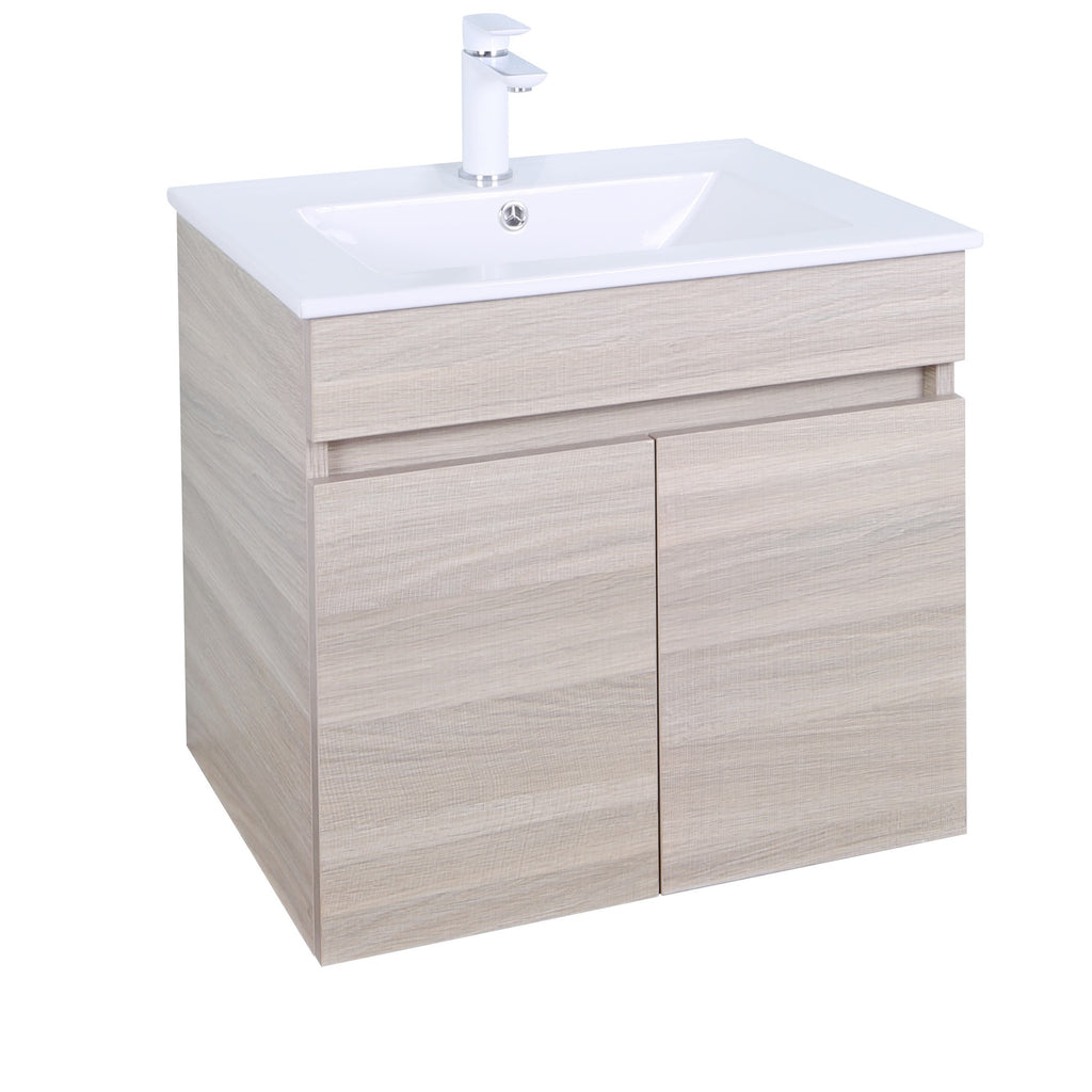 Poseidon Evie Wall Hung Standard Vanity - (600mm)