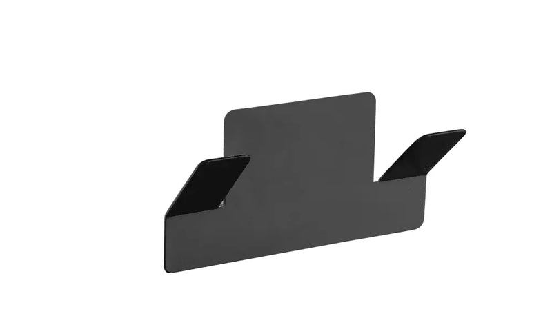 Easy Series 3800 Double Robe Hook - Matt Black mercioaustralia