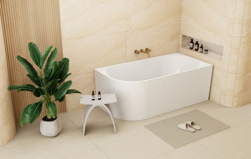 Binge Fluted Skirt Bath LK-FBG
