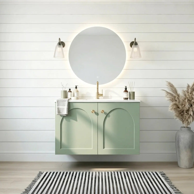 Lukka Chester Federation wall hung PVC Cabinet (600mm) Lukka