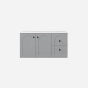 Lukka Chester Federation wall hung PVC Cabinet (900mm) Lukka