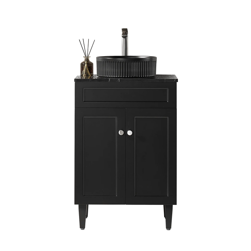 Harold Federation Free Standing Cabinet Matte Black LK-FH64L-MB