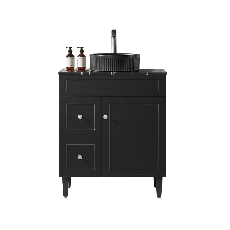 Harold Federation Free Standing Cabinet Matte Black LK-FH74LL-MB
