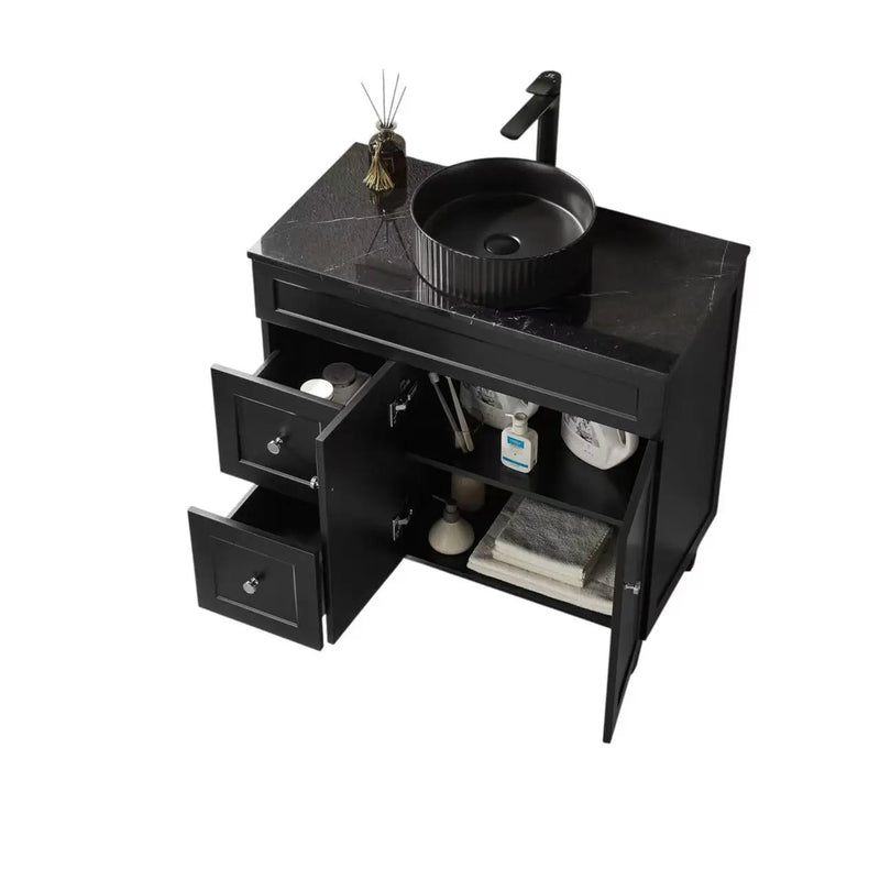 Harold Federation Free Standing Cabinet Matte Black LK-FH94LL-MB