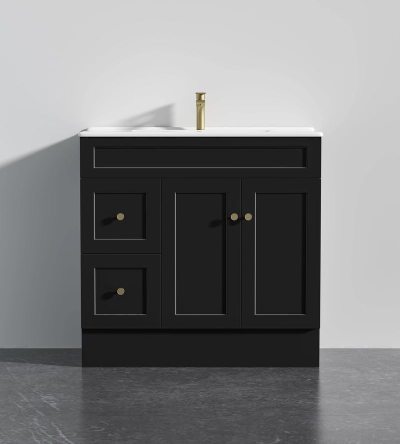 Harold Federation Free Standing Cabinet Matte Black LK-FH94LL-MB