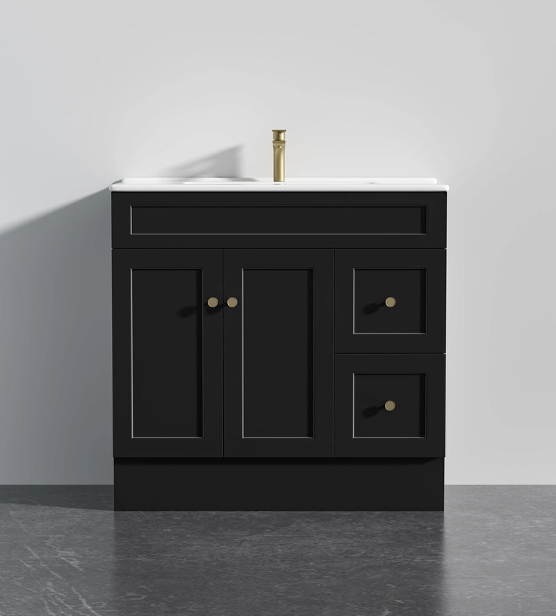 Harold Federation Free Standing Cabinet Matte Black LK-FH94RL-MB