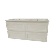 FREMANTLE MATTE WHITE WALL HUNG VANITY FIL Kitchen Bathroom