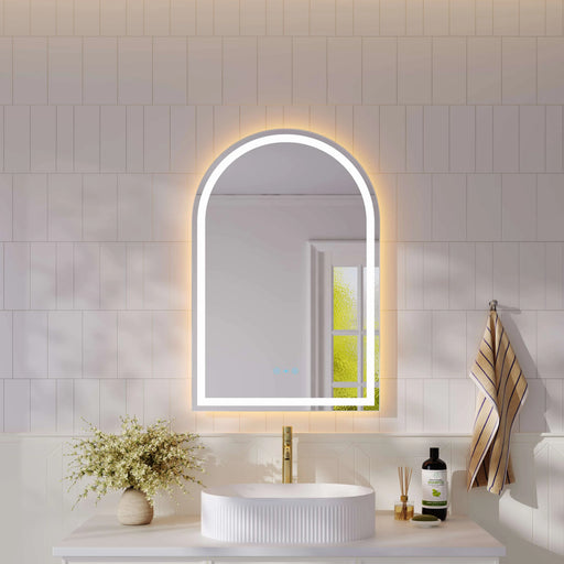 Freya 500/600×900mm LED Arch Mirror mercioaustralia