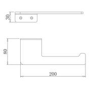 Flat Series Paper Holder mercioaustralia