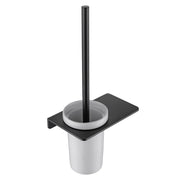 FLAT Series Toilet Brush Holder – Matt Black mercioaustralia