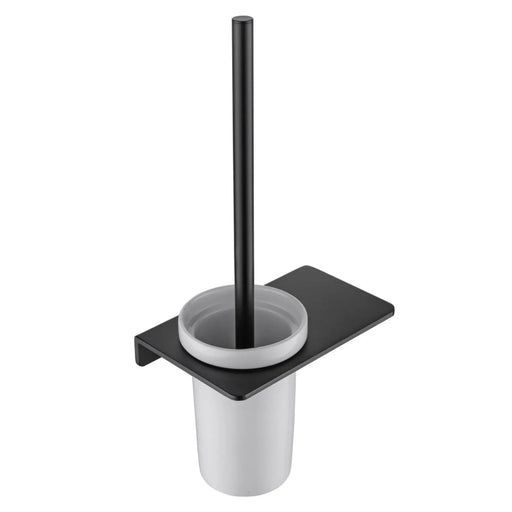 FLAT Series Toilet Brush Holder – Matt Black mercioaustralia
