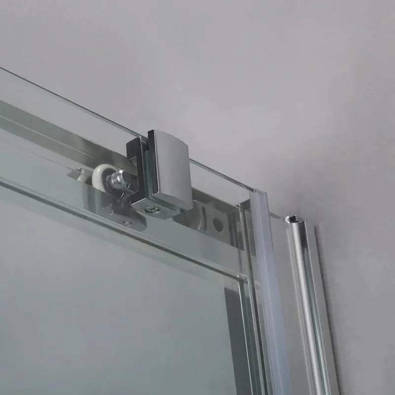 SEMI-FRAMELESS SLIDING DOOR CHROME FIL Kitchen Bathroom