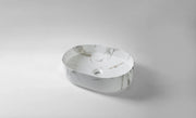 Fusion 50 Carrara Above Counter Basin – Matte White Claya