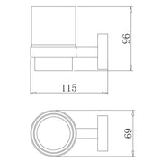GLOBE Series Tumbler Holder – Matt Black mercioaustralia