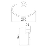 GLOBE Series Towel Ring – Chrome mercioaustralia