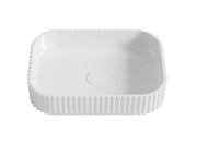 Jasper Fluted Solid Surface Stone Basin - FIL Kitchen Bathroom
