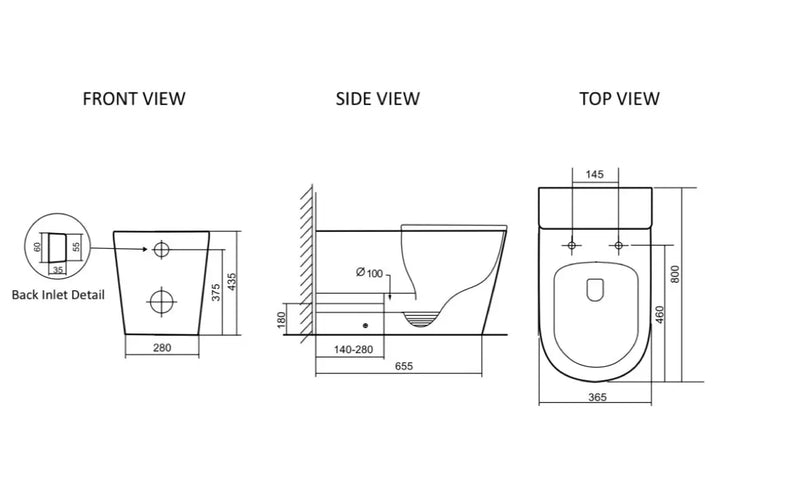 Hadden Care Wall Face Rimless Pan LK-HD023WFP