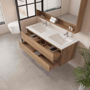 HERA 1200mm Wall-Hung Vanity - Elegant Oak mercioaustralia