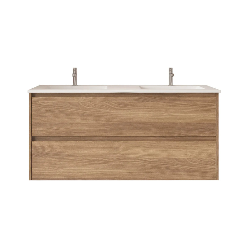HERA 1200mm Wall-Hung Vanity - Elegant Oak mercioaustralia