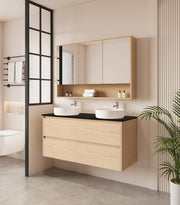 HERA 1200mm Wall-Hung Vanity - Tas Oak mercioaustralia