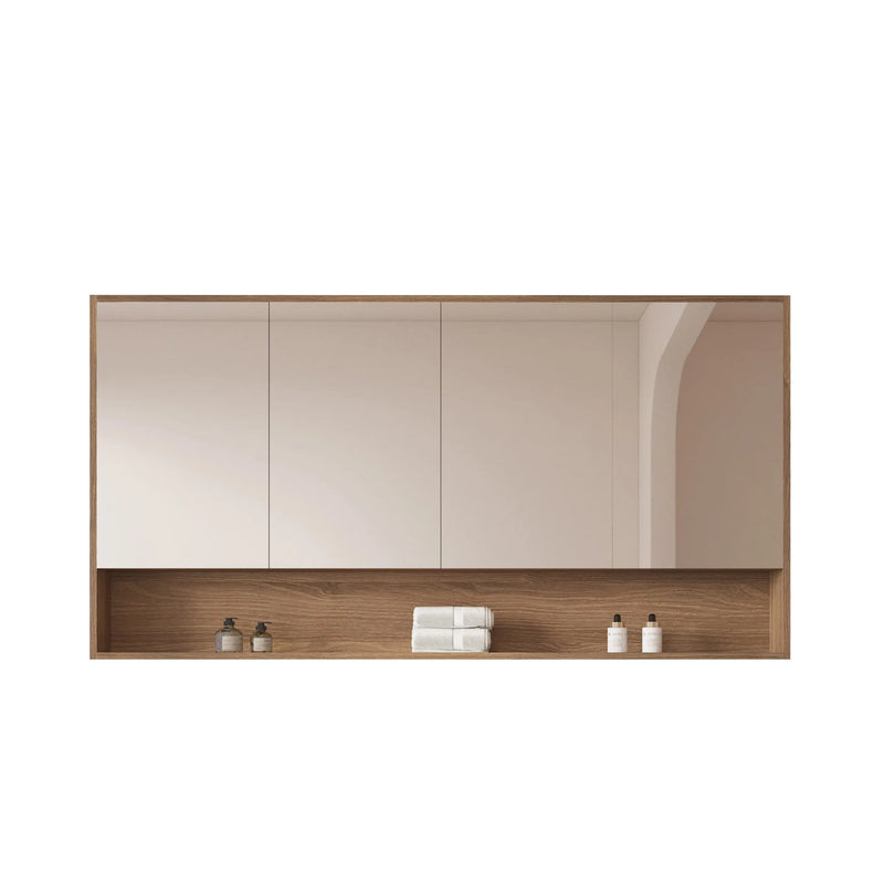 HERA 1500mm Shaving Cabinet - Elegant  Oak mercioaustralia