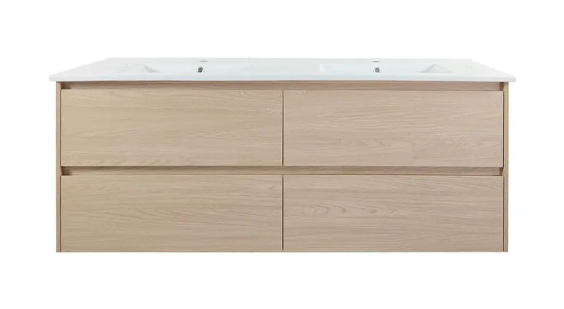 HERA 1500mm Wall-Hung Vanity - Tas Oak mercioaustralia