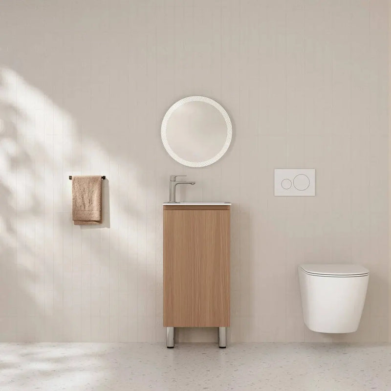 HERA 400mm Slim Freestanding Vanity with Basin mercioaustralia