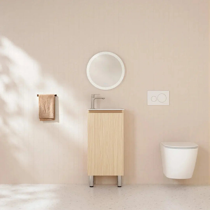 HERA 400mm Slim Freestanding Vanity with Basin mercioaustralia