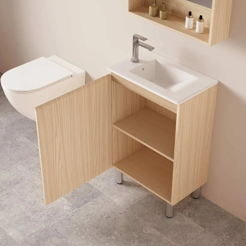 HERA 550mm Slim Freestanding Vanity with Basin mercioaustralia