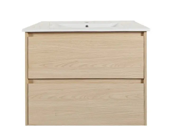 HERA 750mm Wall-Hung Vanity - Tas Oak mercioaustralia