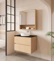 HERA 750mm Wall-Hung Vanity - Tas Oak mercioaustralia
