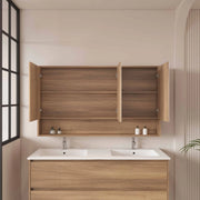 HERA 1200mm Shaving Cabinet - Elegant Oak mercioaustralia