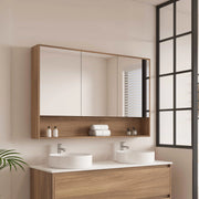 HERA 1200mm Shaving Cabinet - Elegant Oak mercioaustralia