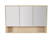 HERA 1200mm Shaving Cabinet - Tas Oak - FIL Kitchen Bathroom
