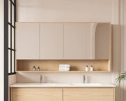 HERA 1500mm Shaving Cabinet - Tas Oak - FIL Kitchen Bathroom