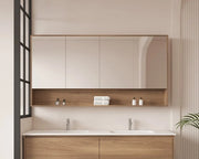 HERA 1500mm Shaving Cabinet - Elegant  Oak mercioaustralia