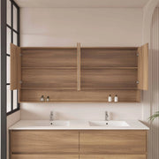 HERA 1500mm Shaving Cabinet - Elegant  Oak mercioaustralia