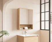 HERA 600mm Shaving Cabinet - Tas Oak mercioaustralia